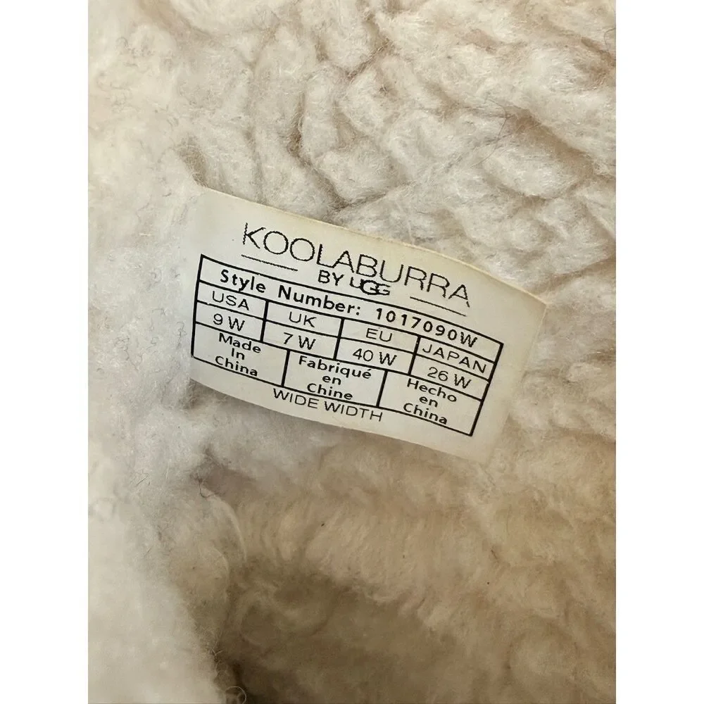 Koolaburra by UGG Short Boot Women's | Chestnut Suede Sherpa Style 1017090W